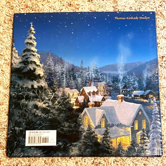 Children's Christmas Picture Books Lot of 3 Silent Night Thomas Kinkade CD Gift - Picture 3 of 16